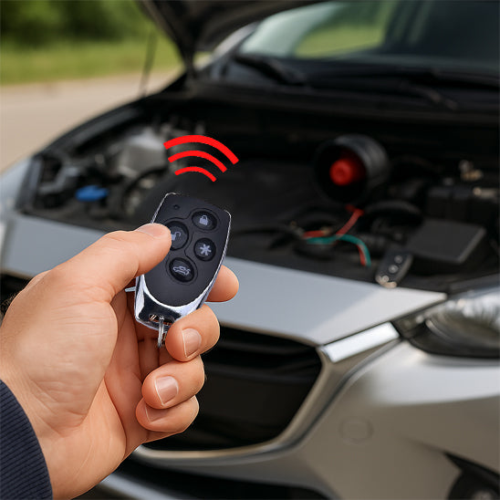 Conducteur active alarme pour voitures installé