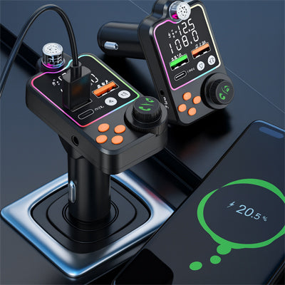 Transmetteur fm bluetooth charge smartphone