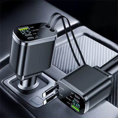 adaptateur allume cigare USB voiture double charge rapide smartphone