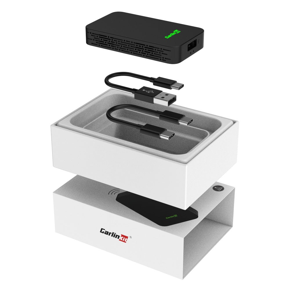 adaptateur android auto avec câbles et boitier