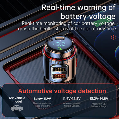 Adaptateur Bluetooth pour voiture branché détection voltage