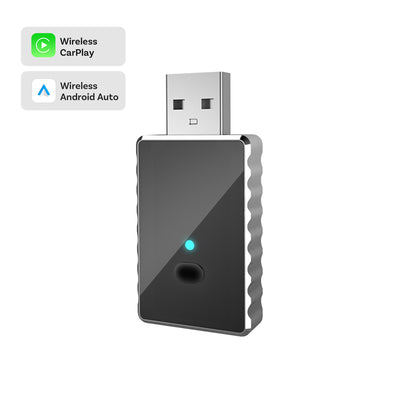 adaptateur android auto sans fil  compatible avec Wireless CarPlay  