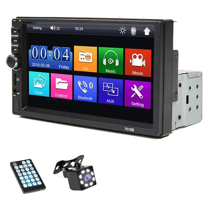 Autoradio  avec fonctionnalités sur écran  télécommande et caméra arrière