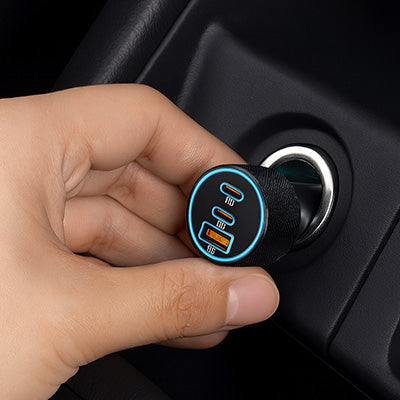 Chargeur allume cigare branché par conducteur