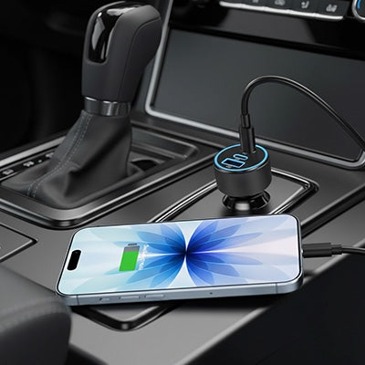 Chargeur allume cigare charge iphone
