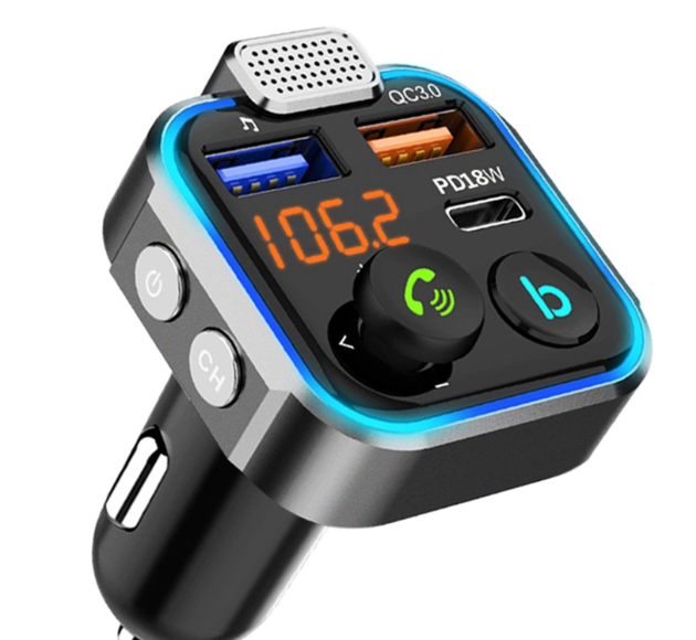 Chargeur allume cigare modèle usb c QC3.0 PD18W
