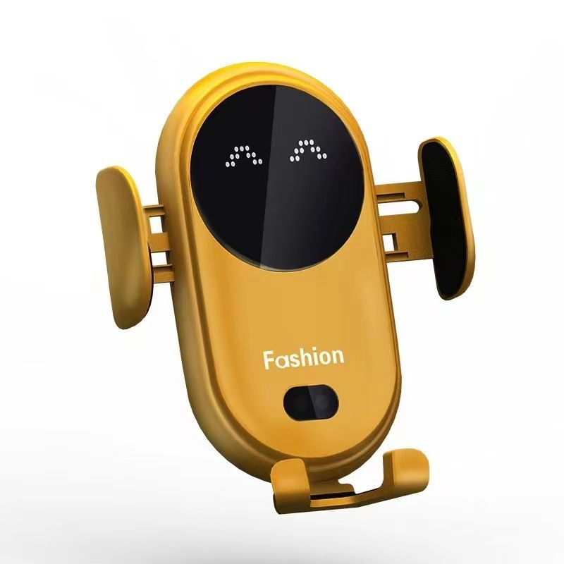 Chargeur induction voiture jaune
