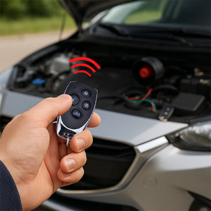 Conducteur active alarme pour voitures installé