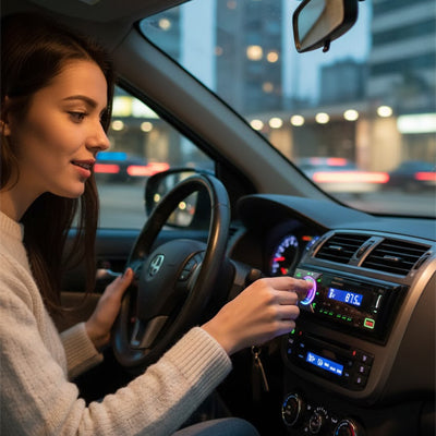 Conductrice prend en charge radio FM autoradio bluetooth