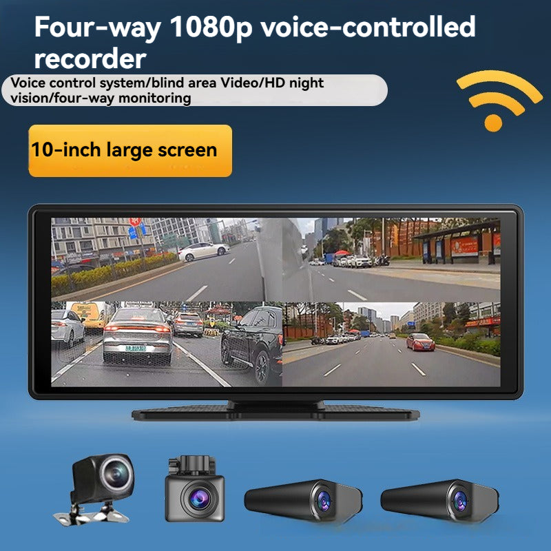 Camera en voiture | 4K Surveillance 360°