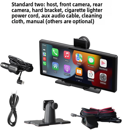 Kit autoradio carplay avec caméra devant et arrière  