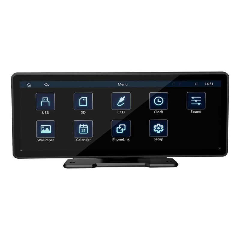 lecteur mp5 pour voiture B5303 variant B, affichage menu