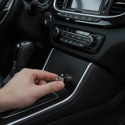 led interieur voiture  branché sur port USB