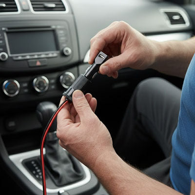 rallonge allume cigare branchée pour alimenter accessoires voiture