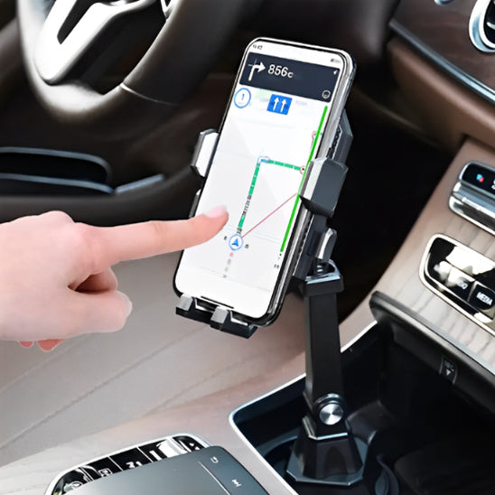 support-de-telephone-voiture-avec-smartphone-fixe-sur-porte-gobelet-et-navigation-gps