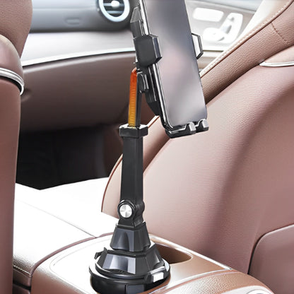 support de téléphone voiture réglable fixé sur console centrale seulement