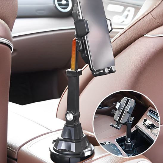 support de téléphone voiture réglable fixé sur console central