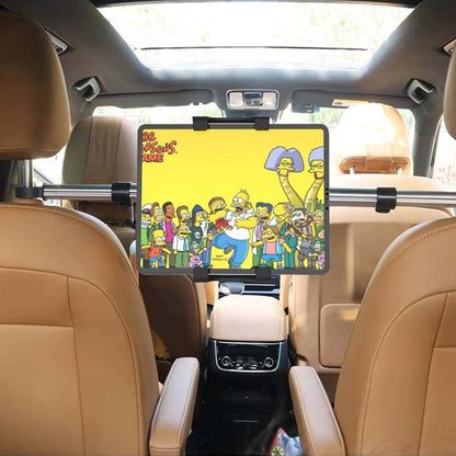 Support tablette voiture avec tablette 3 pouces installé sur sièges avant 