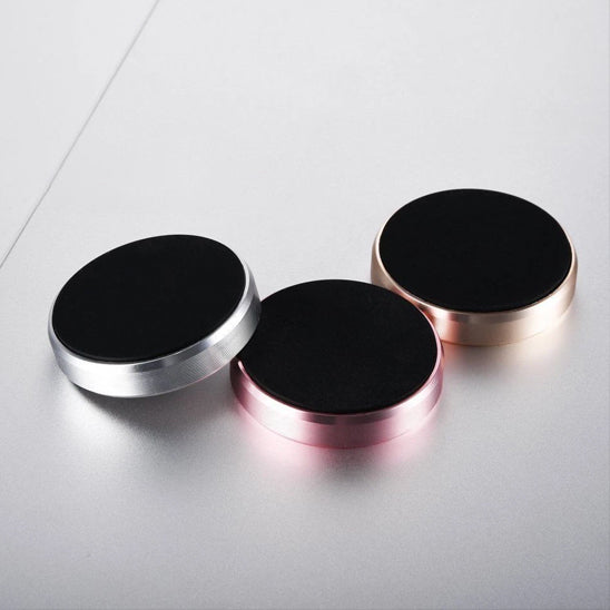 trois support téléphone voiture magnétique argent or rose or